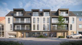 <p><span>Projet exclusif de nouvelle construction dans le centre animé de Wuustwezel !</span></p><p><span> </span></p><p><span>Appartement : 122 m²</span></p><p><span>Terrasse avant : 2 m²</span></p><p><span>Terrasse arrière : 37 m²</span></p><p><span>Toit vert : 55.5 m²</span></p><p><span>parking 19+ 20 : 38 m²</span></p><p><span>Cave B13 : 4 m²</span></p><p><span> </span></p><p><span>Au rez-de-chaussée, vous trouverez 2 espaces commerciaux (317 m² et 483 m²) idéaux pour les entrepreneurs en quête de visibilité.</span></p><p><span>Douze appartements de 2 chambres à coucher, équipés de terrasses spacieuses, offrent un confort de vie optimal. Les surfaces habitables vont de 89 m² à 126 m². Deux places de parking et un débarras sont prévus au sous-sol par appartement. Avec une pompe à chaleur et des panneaux solaires, la durabilité est primordiale. Un niveau E de 20 vous permet de bénéficier d'une réduction de 50 % sur la taxe foncière pendant 5 ans.</span></p><p><span> </span></p><p><span>Ne manquez pas cette opportunité d'investir dans un avenir confortable et respectueux de l'environnement</span></p>