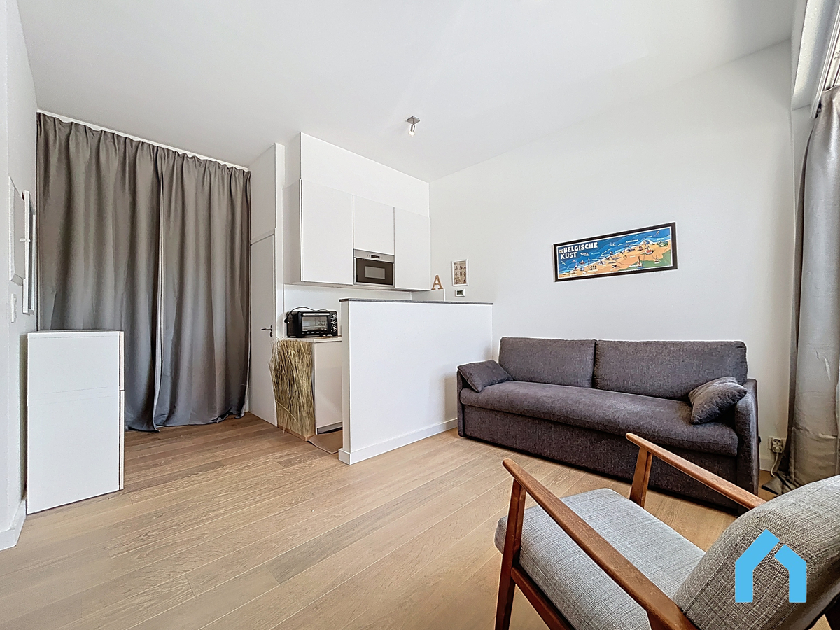 Instapklaar en stijlvol studio-appartement op toplocatie in Zeebrugge te koop! - foto 2