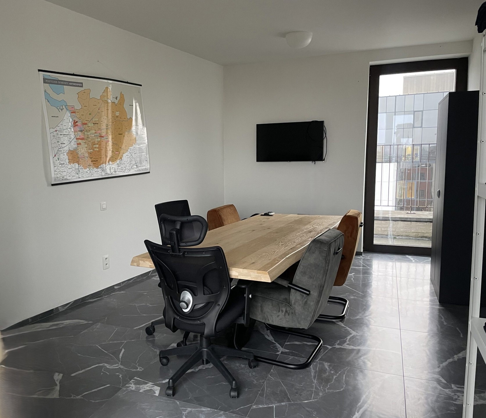 Kantoor in luxe penthous 190m² op het Eilandje - foto 5
