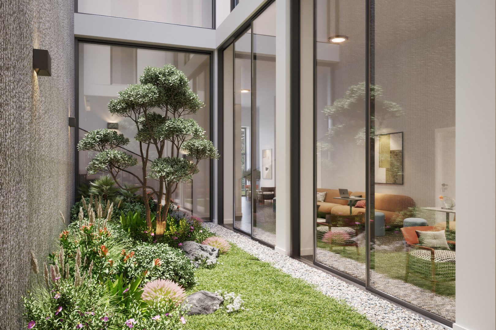 STUDIO van ca. 55m² met uitzonderlijke plafondhoogte van 4 meter - foto 3