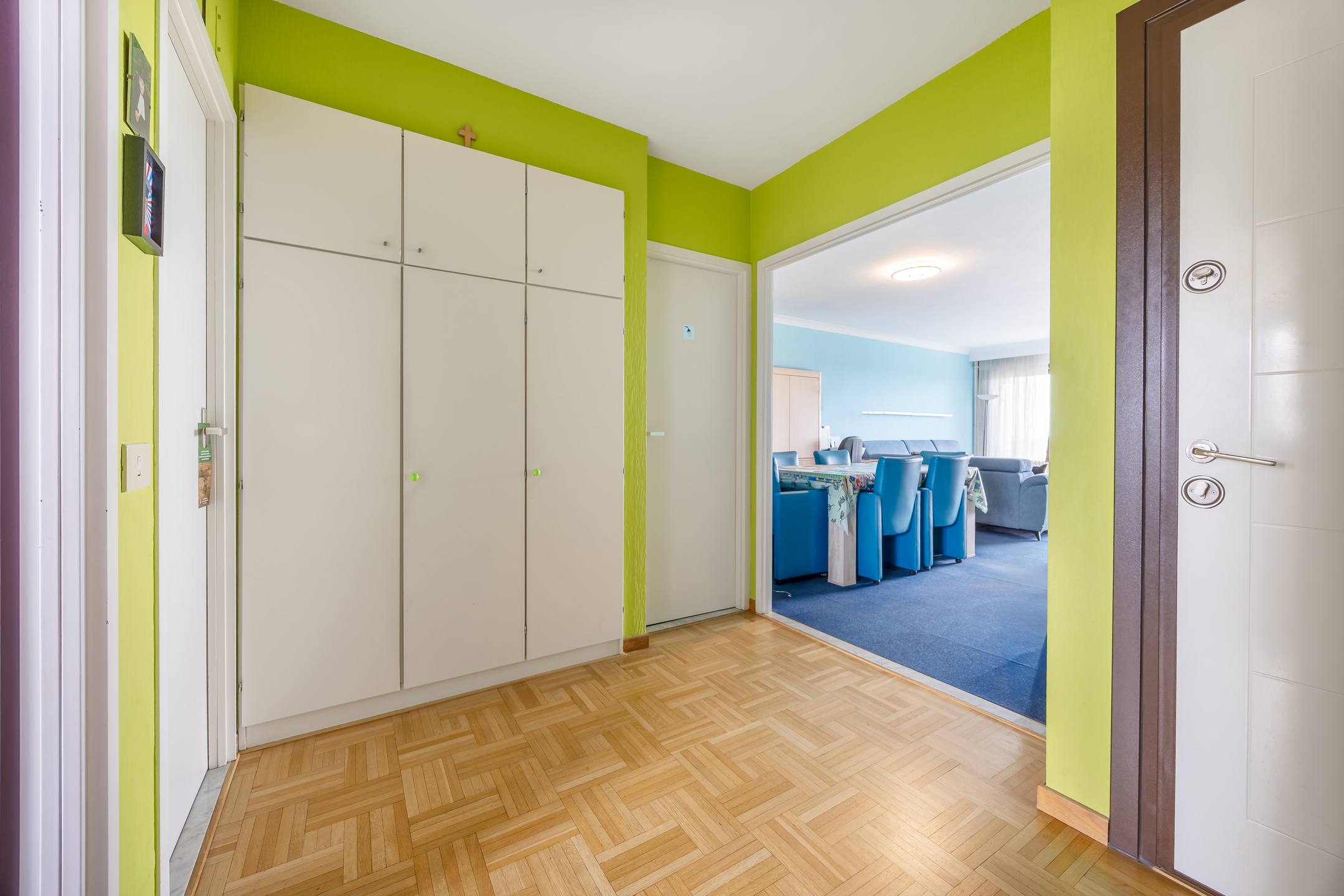 Mooi verzorgd appartement op 12de verdieping  met prachtig zicht, 2 slaapkamers en ondergrondse staanplaats - foto 5