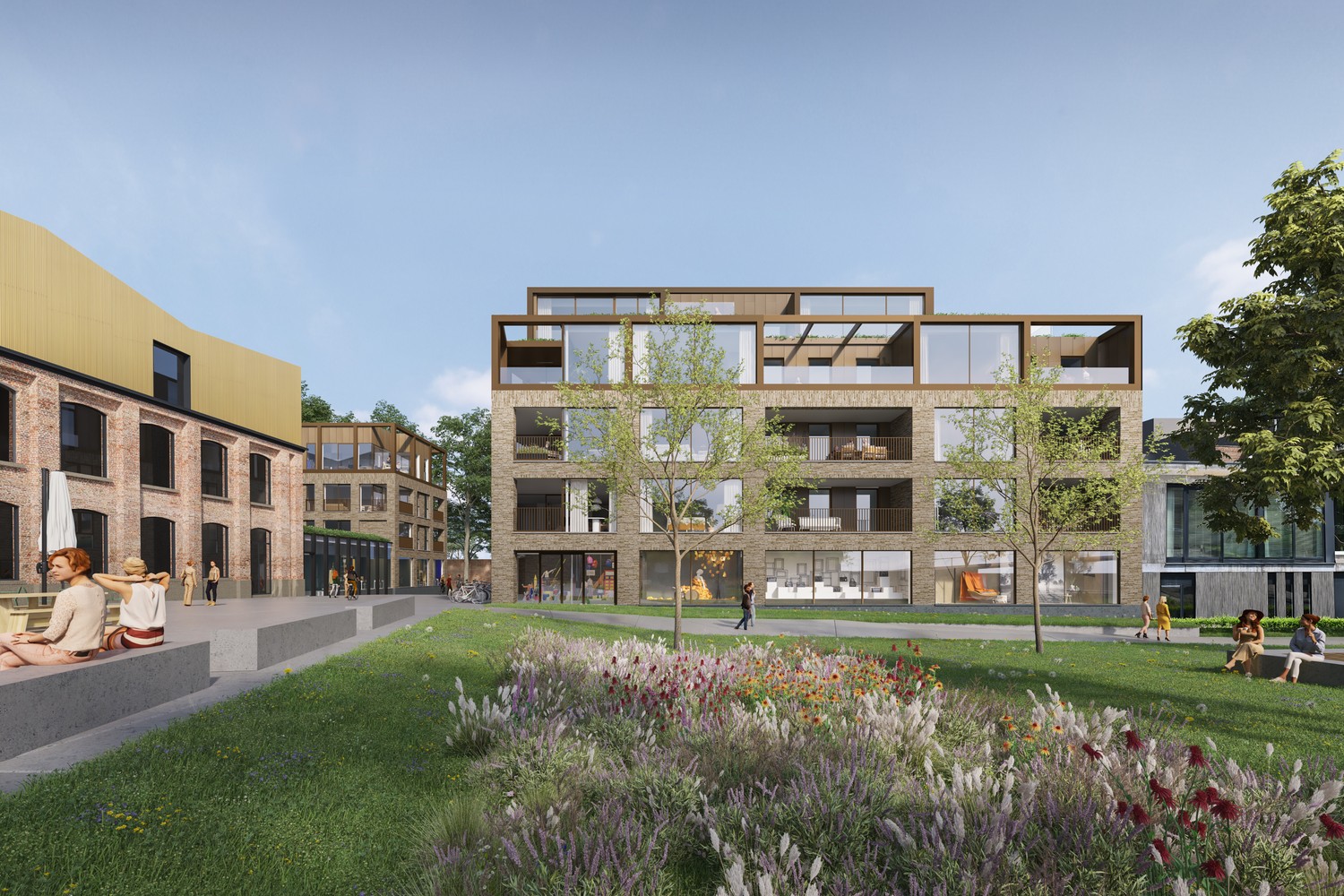 3-slaapkamerpenthouse in DamasK (Overleie) - foto 4