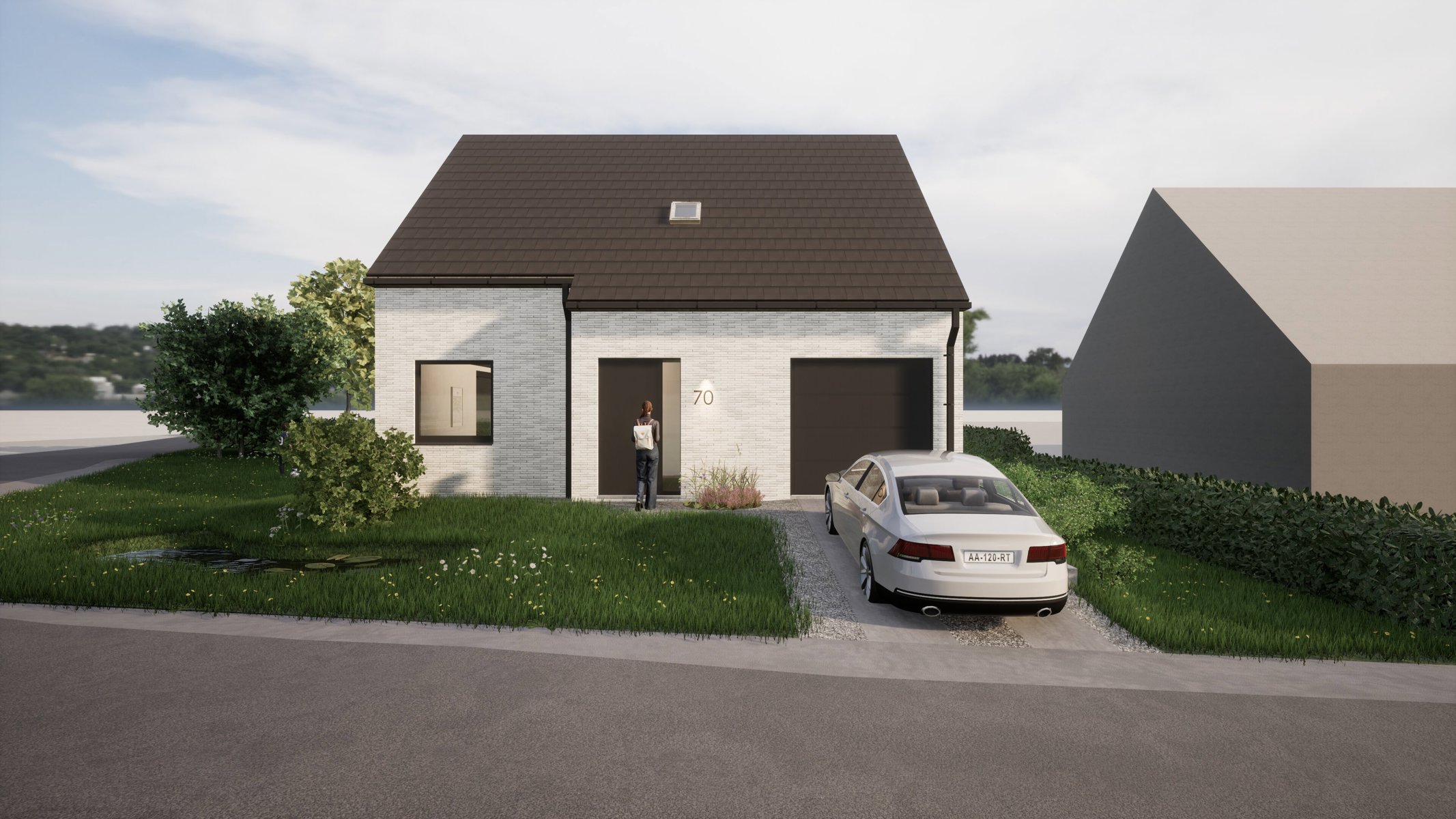 Rustig gelegen nieuwbouwwoning met 4 slpks - foto 3