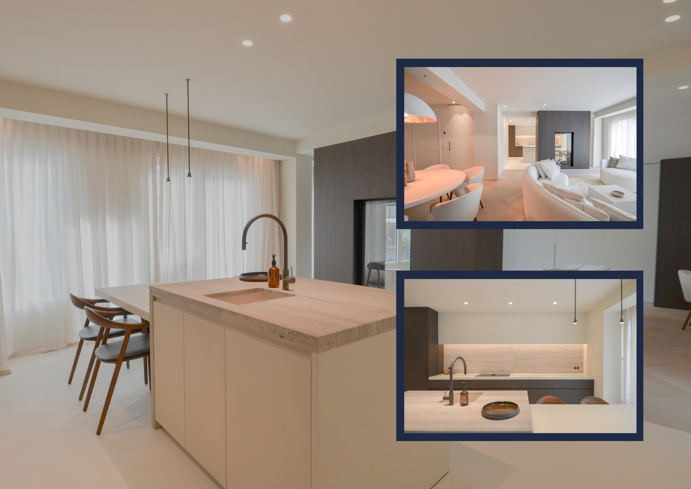 Uitzonderlijk, tijdloos volledig gerenoveerd appartement met een open zicht . - foto 1