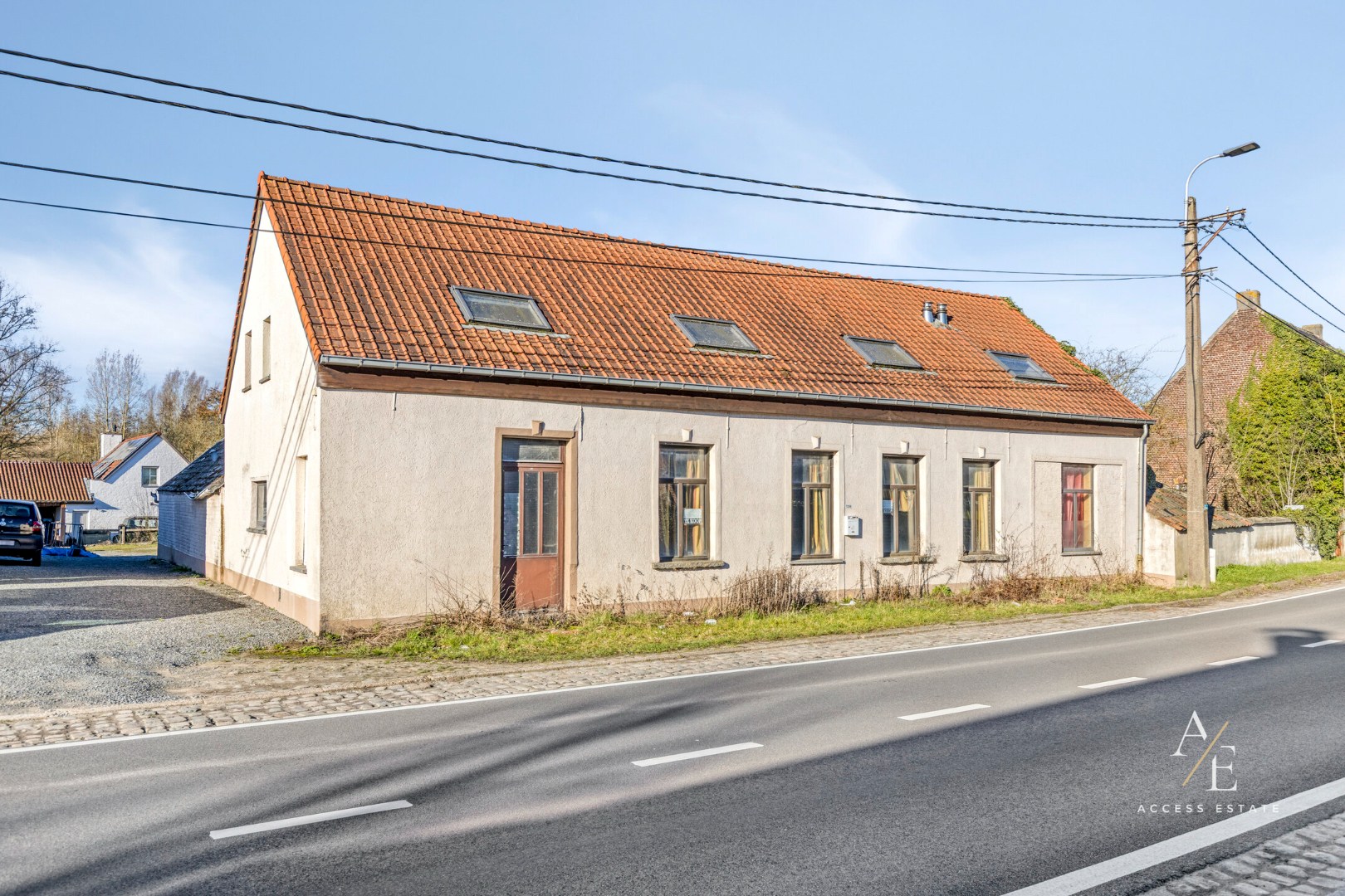 MERELBEKE-MELLE - Te renoveren hoeve op mooi perceel! - foto 1
