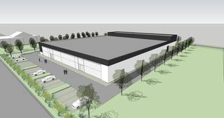 Build-to-suit bedrijfsgebouw met een oppervlakte van +/- 4.000 m² à 4.500 m² op een terrein van maar liefst +/- 8.579 m² te huur én te...