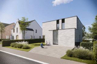 <p><span><strong>*** Stijlvolle woning met doordachte indeling en hoog wooncomfort ***</strong></span></p>
<p>Via de voordeur aan de zijkant van de woning betreed je de inkomhal met vestiaire, gastentoilet en trap naar de eerste verdieping. Vanuit de hal heb je directe toegang tot zowel de keukenberging als de leefruimte.</p>
<p>De lichtrijke leefruimte wordt gekenmerkt door grote raampartijen en een harmonieuze indeling in een gezellige zithoek, een ruime keuken met eethoek en een aparte bureauruimte. Aansluitend bevindt zich een ruime berging/wasruimte, die eveneens rechtstreeks toegankelijk is via een praktische zijdeur. Het grote schuifraam in de keuken en eethoek zorgt voor een naadloze overgang naar het terras en de ruime tuin.</p>
<p>Op de eerste verdieping bevinden zich vier volwaardige slaapkamers en twee badkamers, waarvan één rechtstreeks aansluit op de master bedroom. Daarnaast is er een apart toilet en een extra bergruimte.</p>
<p>De woning wordt afgewerkt met duurzame en kwalitatieve materialen en behaalt een E-peil van maximaal 20. Ze wordt uitgerust met een warmtepomp (verwarmen en koelen via vloerverwarming), zonnepanelen en een voorbereidende aansluiting voor een laadpaal. Het ventilatiesysteem type D met warmterecuperatie garandeert een optimaal binnenklimaat. Bovendien is er een regenwaterput van 7.500 liter voorzien.</p>
<p>Dankzij de vrije keuze in vloeren, binnendeuren, keuken en sanitair geef je deze woning een persoonlijke en exclusieve invulling, met professionele begeleiding van begin tot eind. <strong><span>Interesse? </span><span>Bel of mail ons op 016 229 228 of office@connect-immo.be<br /><br /></span></strong><strong><span><span><em>De sfeerbeelden van dit project zijn ter illustratie van een mogelijke afwerking. In het lastenboek vind je hierover gedetailleerde informatie.</em></span></span></strong><br /><br />EPB bij oplevering<br />Wglk-Gdv-Gvkr-Vvg</p>