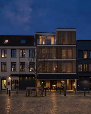 High-end duplex penthouse with three terraces, located in an architecturally distinguished building designed by Element ArchitectenPure architecture...