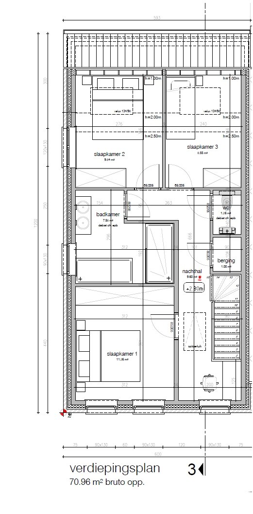 Stijlvolle, halfopen nieuwbouwwoning met oprit en grote, zonnige tuin! - foto 4