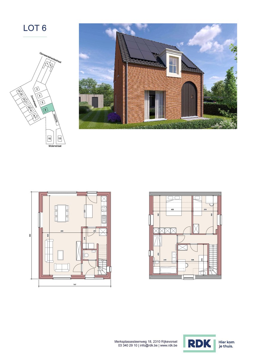 Vrijstaand huis (3slk) met NO terras, tuin &amp; carport 17 - foto 2