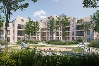 De residentie Maison West, gelegen in een hartje van Westende Dorp. Dankzij een prachtige binnentuin, kom je terecht in een oase van groen en rust. <br /><br />Het project telt 47 wooneenheden, verdeeld over 5 verdiepingen en variërend in grootte. Zo zijn er appartementen beschikbaar met 1,2 of 3 slaapkamers. Standaard hebben alle wooneenheden een ruime, lichtrijke woonkamer en een open keuken. De terrassen sluiten aan op de leefruimtes en zijn royaal in omvang. Met oog op de toekomst, staat duurzaamheid centraal in de residentie Maison West. Door implementatie van geothermische warmte pomp, vloerverwarming en ventilatie systeem D. Elk appartement wordt verkocht met een kelder en een staanplaats of garage, niet inbegrepen in prijs.<br /><br />Vrijblijvende informatie? www.immopadiva.be, info@immopadiva.be, 059 41 10 10.<br /><br />Wist je dat wij een modelappartement ter beschikking hebben in ons kantoor te Middelkerke? Benieuwd naar hoe de afwerking kan zijn van jouw appartement? Spring gerust eens binnen!