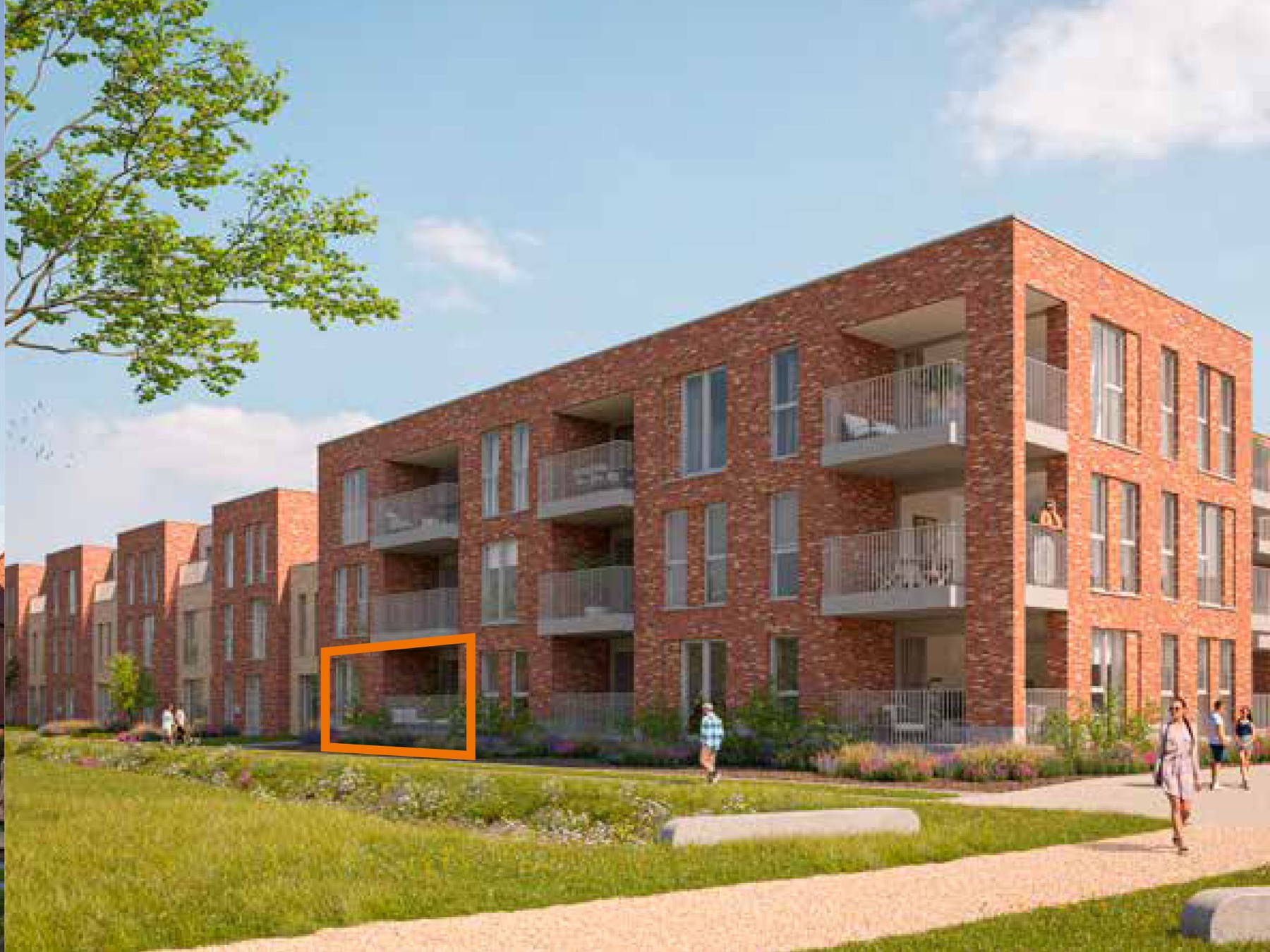 APP A-20.0.3 Gelijkvloersappartement met 2 slaapkamers (105 m²) - foto 1