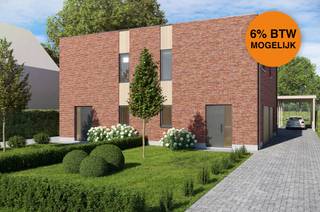 VERLAAGD BTW-TARIEF 6% MOGELIJK!!! In De Asdonckstraat in Heppen komen weldra 2 moderne ben-woningen met 3 slaapkamers op een perceel van een...