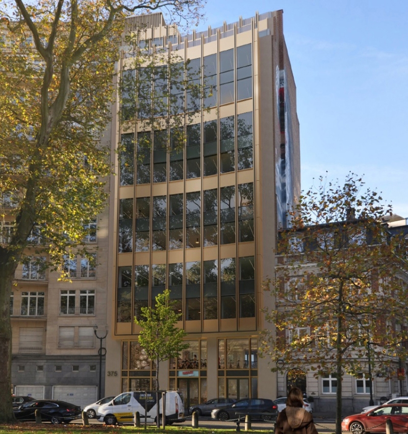 Kantoorruimte te Huur – L375, Louizalaan 375, Brussel - foto 1