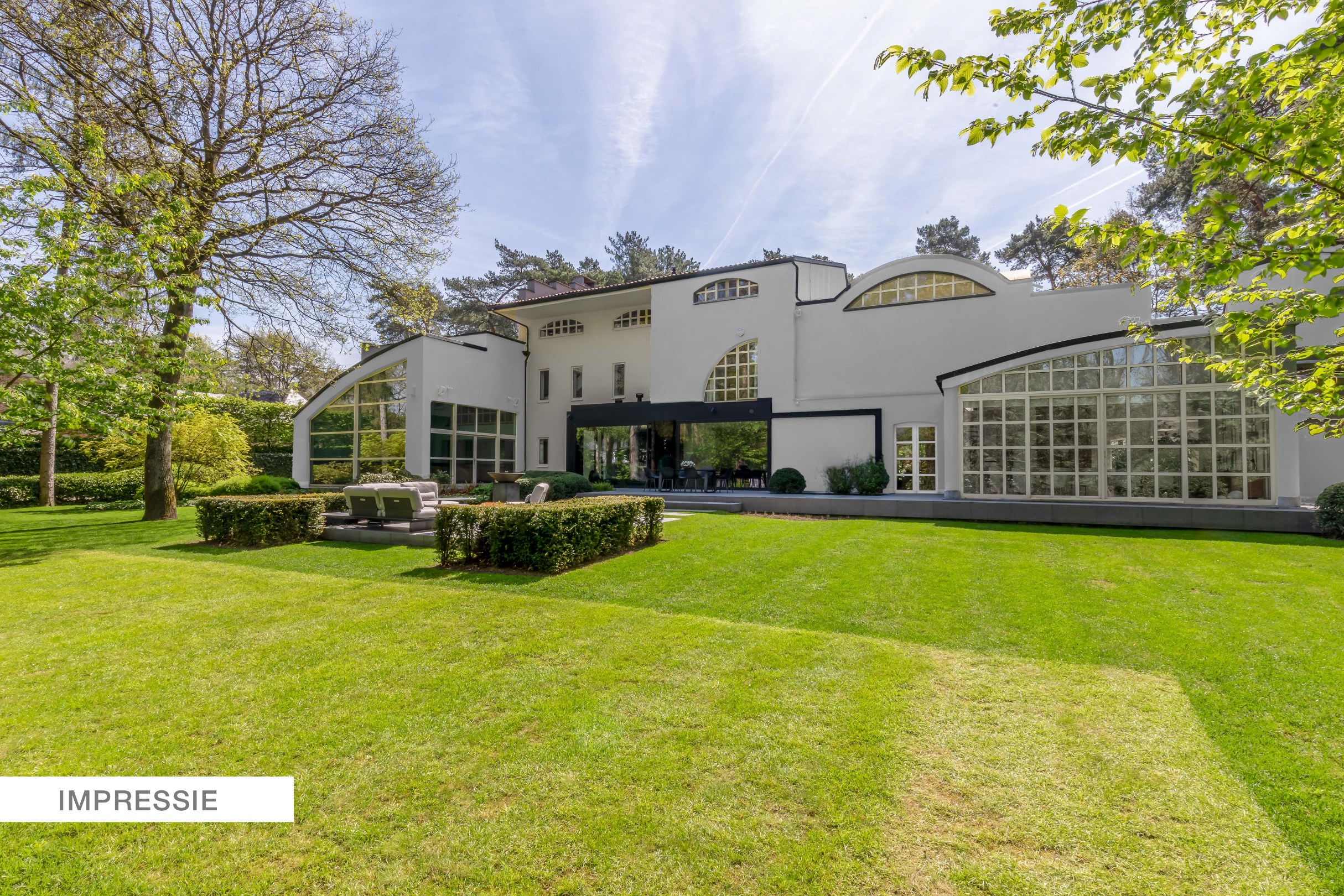 Villa sous architecture moderne à Hof ter Linden. - photo 3