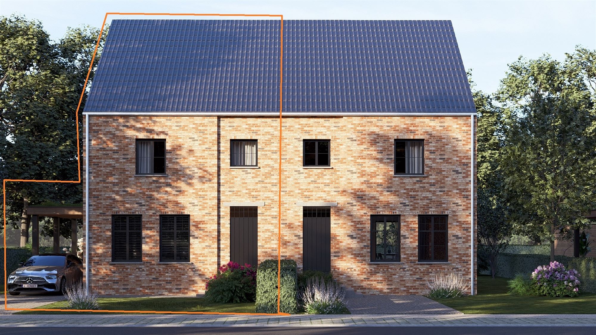 Maison à vendre à Veerle avec 3 chambres - photo 1