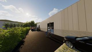 Nieuwbouw bedrijfsgebouw van 948 m² op een terrein van 1.914 m² te koop.De nieuw te bouwen magazijnruimte met een vrije hoogte van +/- 6,60 meter...