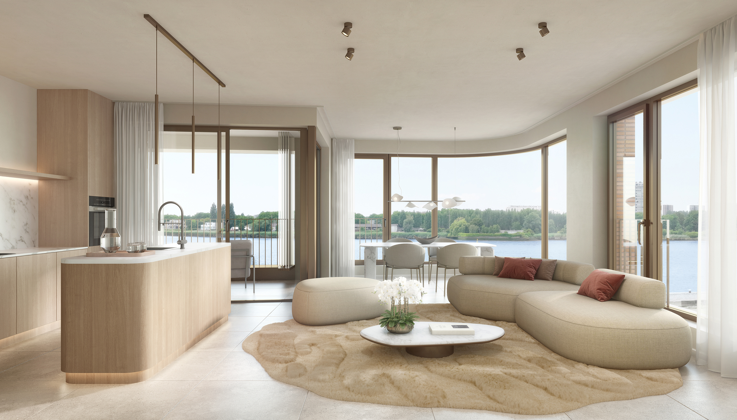 ANTWERPEN KAAIEN - Subliem wonen aan de Schelde - foto 1