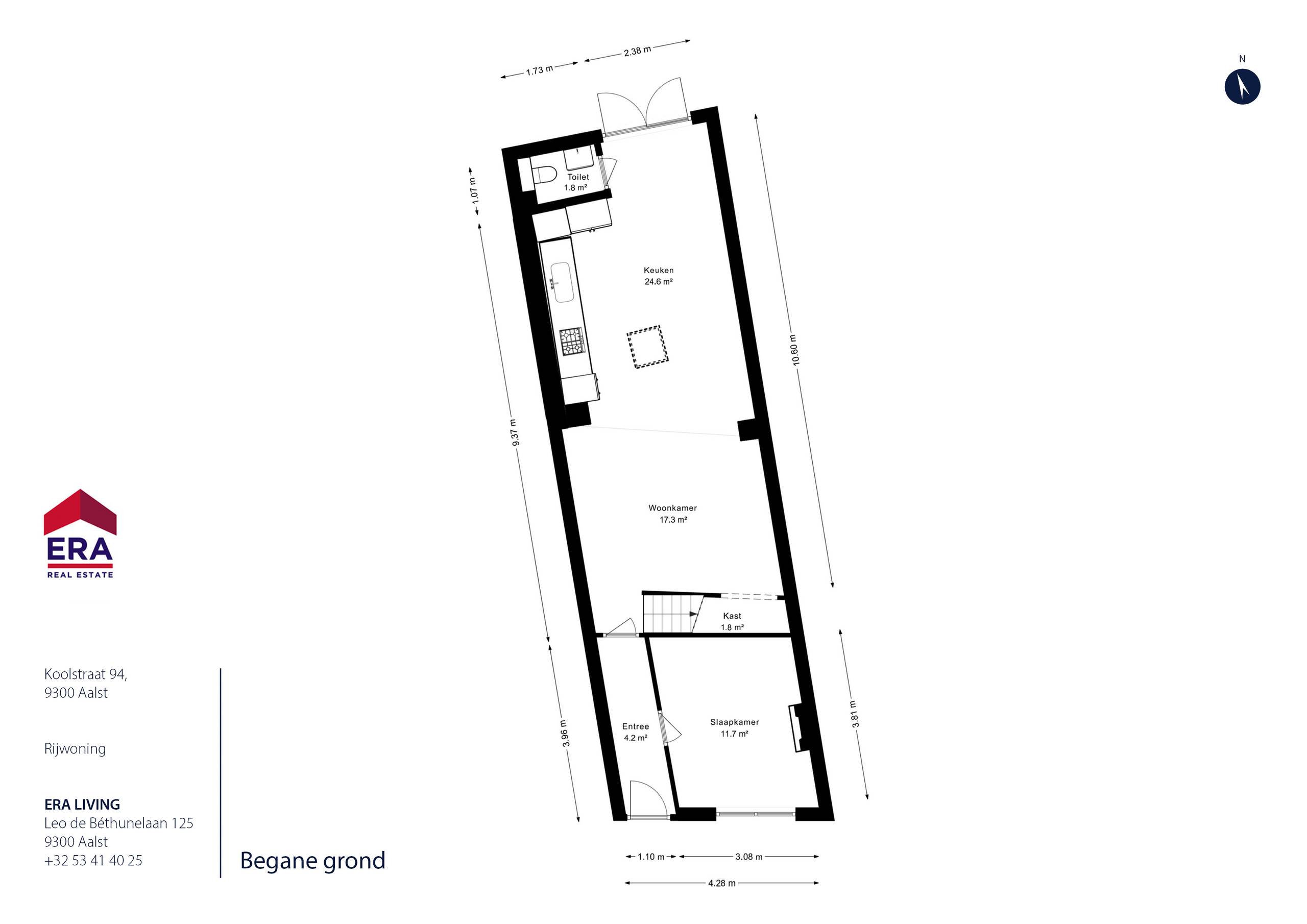Instapklare woning met 4 slaapkamer en tuin in centrum - foto 3