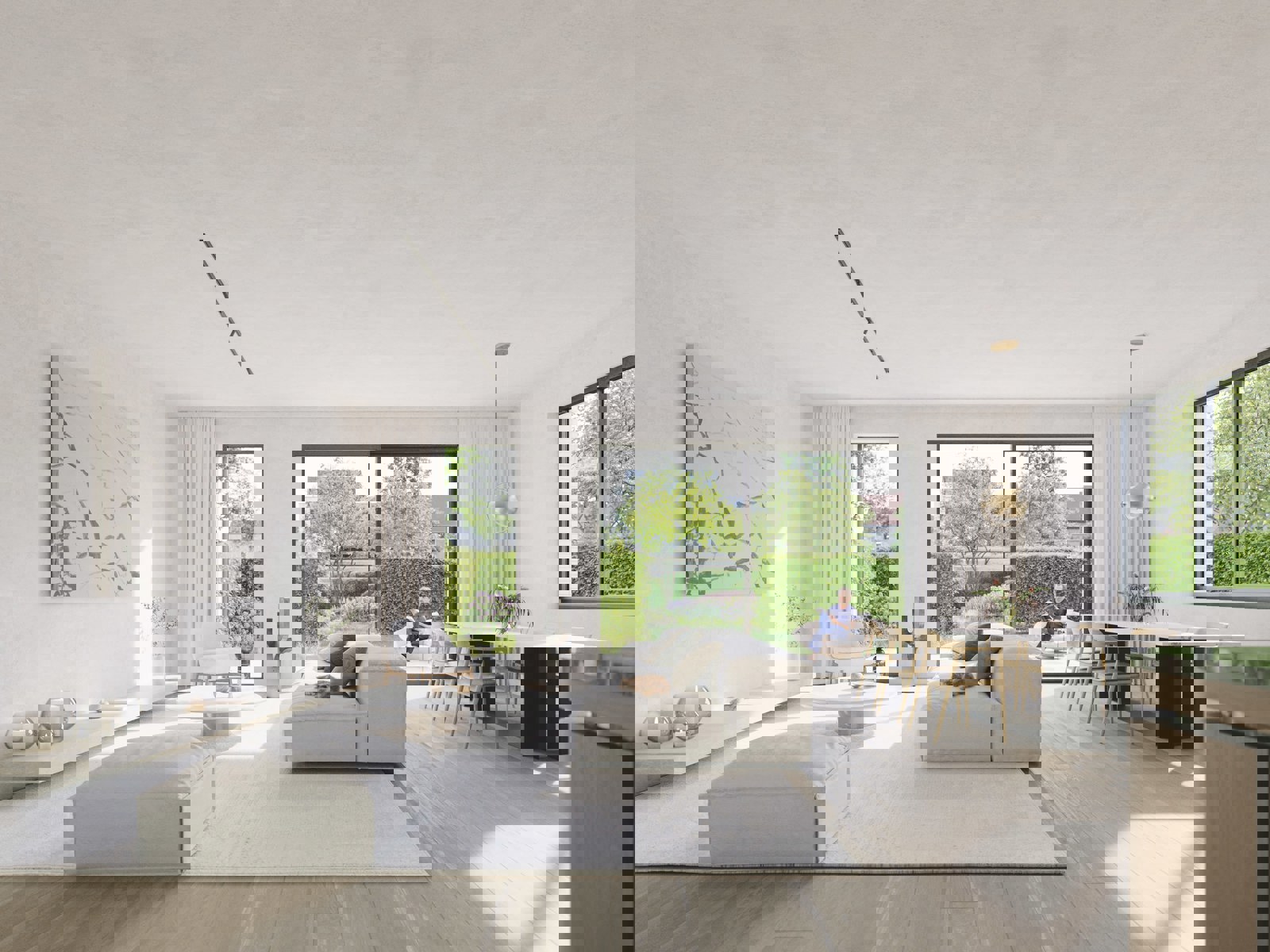 Gelijkvloers, nieuwbouw BEN-appartement - foto 1