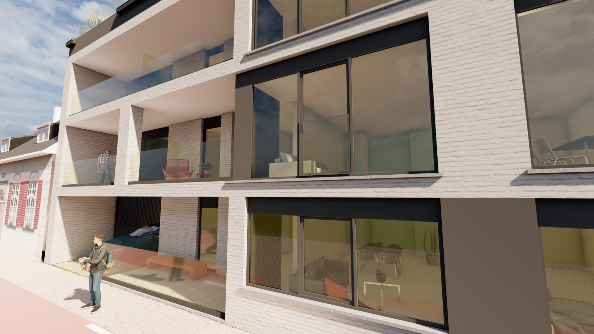 Laatste dakappartement te koop in het centrum van Houthulst! - foto 3