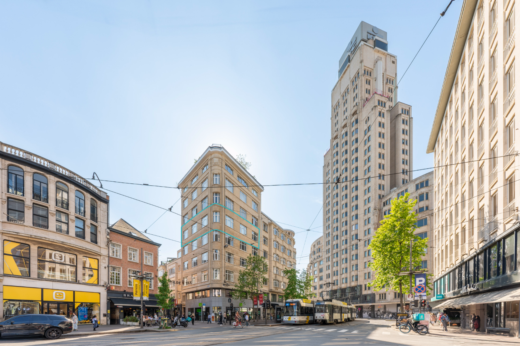 Luxueus gerenoveerd appartement in befaamde Meirbuilding - foto 3