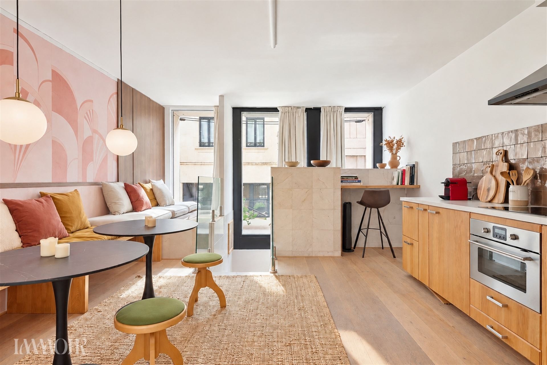Charmante duplex met 2 slaapkamers. - foto 3