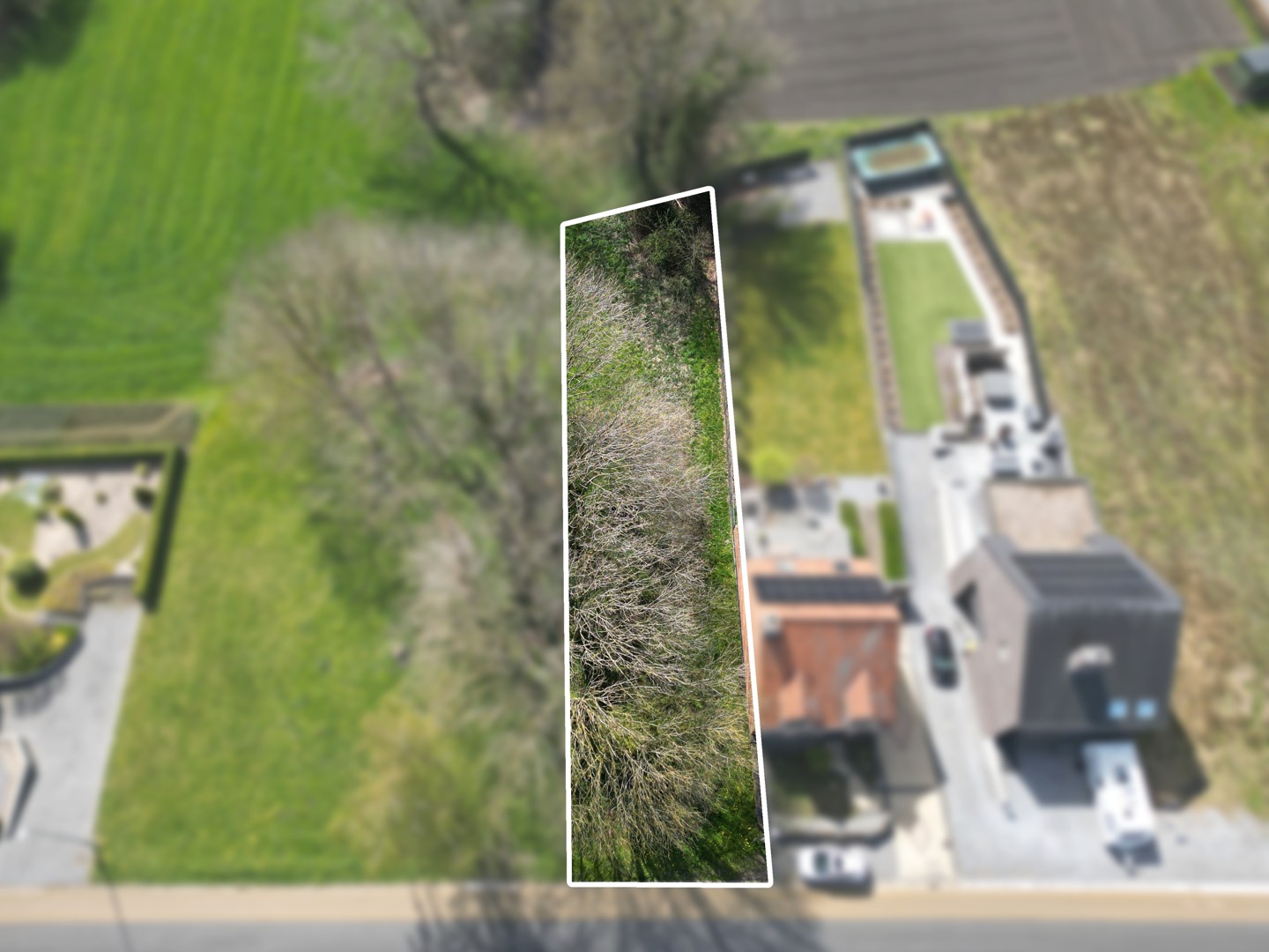 Zuid-west georiënteerde bouwgrond (Half-open) van 6a 45ca op een toplocatie in As - foto 2