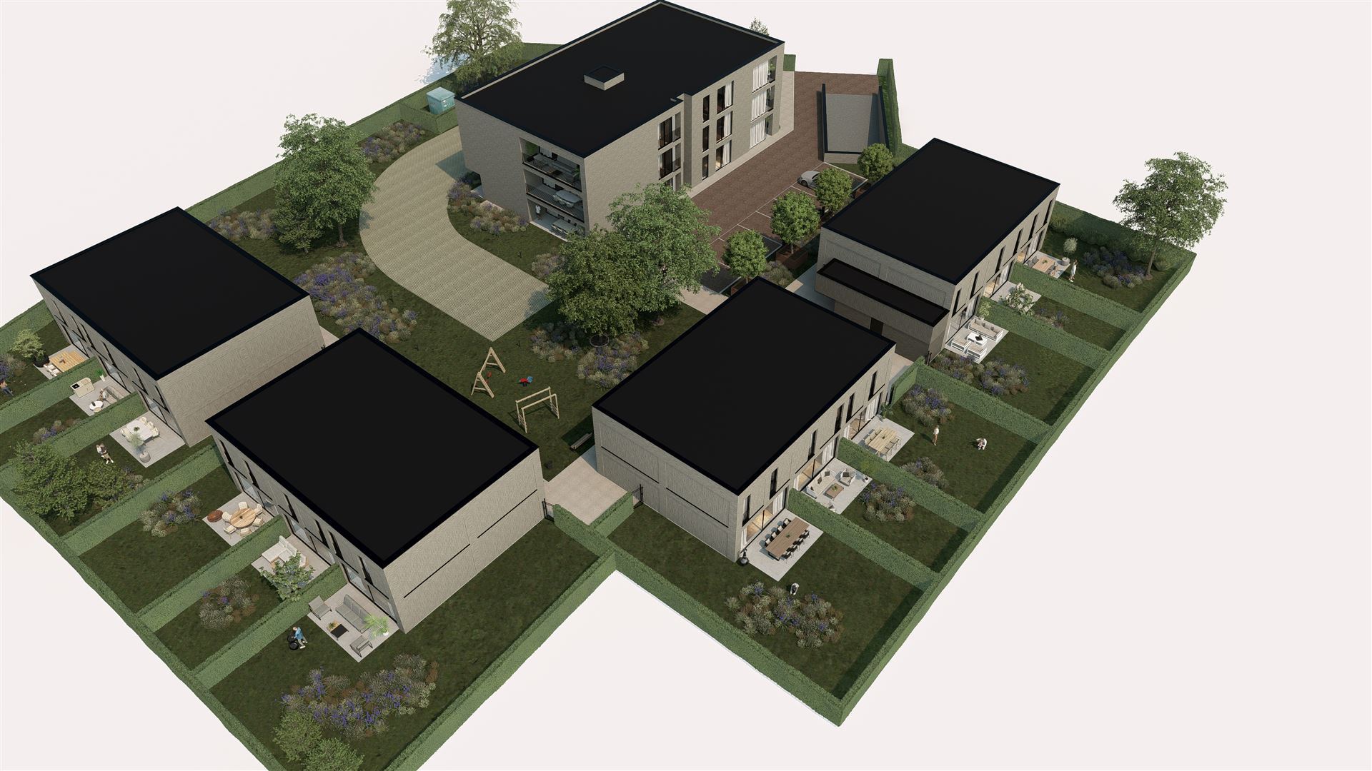 Nieuwbouwapp met 2 slpk - UPDATE bouwwerken gestart - foto 5