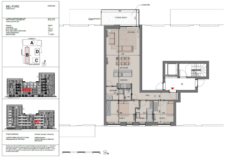 Roeselare-centrum: 40 appartementen in de Wortelstraat  zijn zeer gunstig georiënteerd. - foto 2