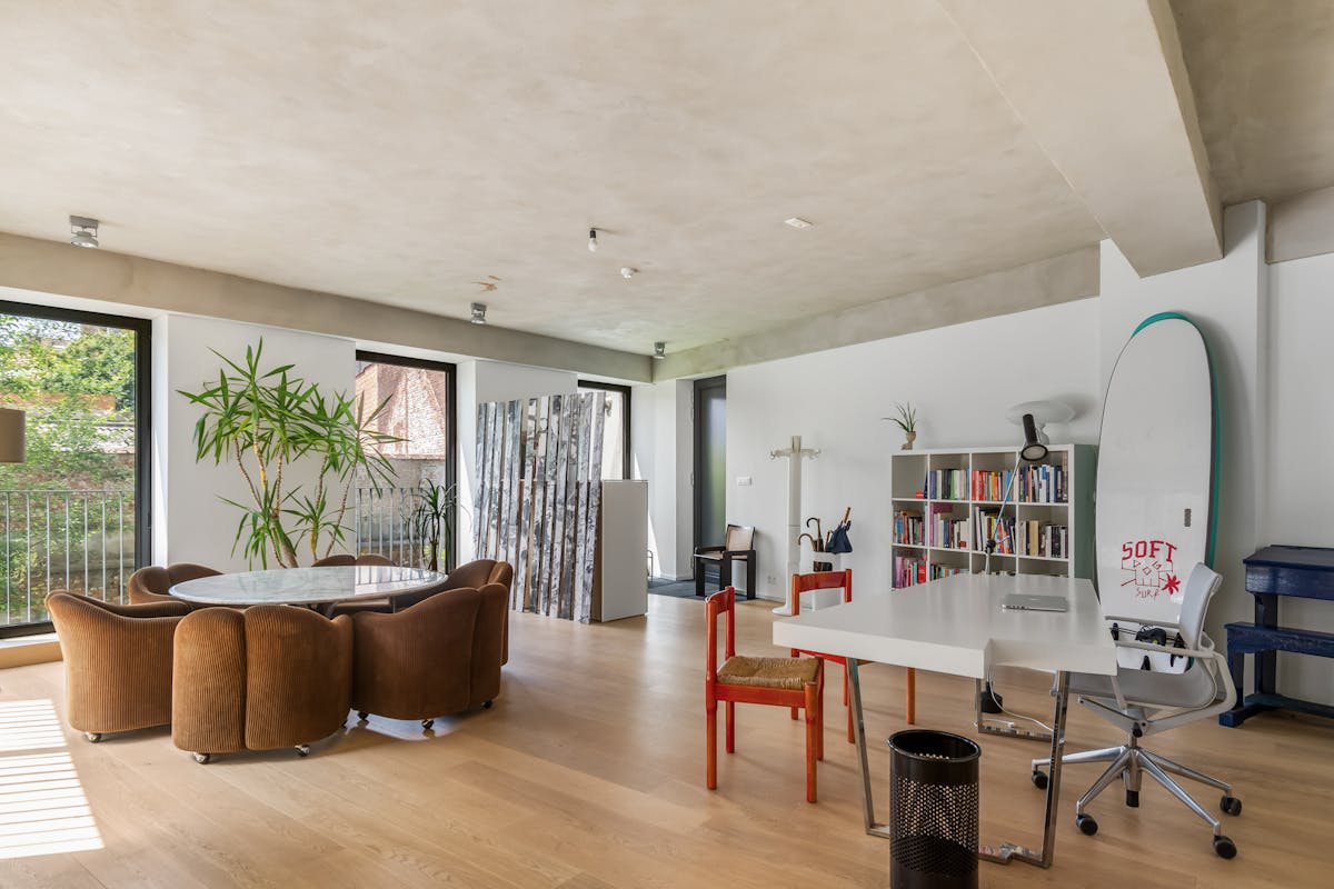 Lichtrijke loft met royaal zonneterras te koop in Brussel - foto 4