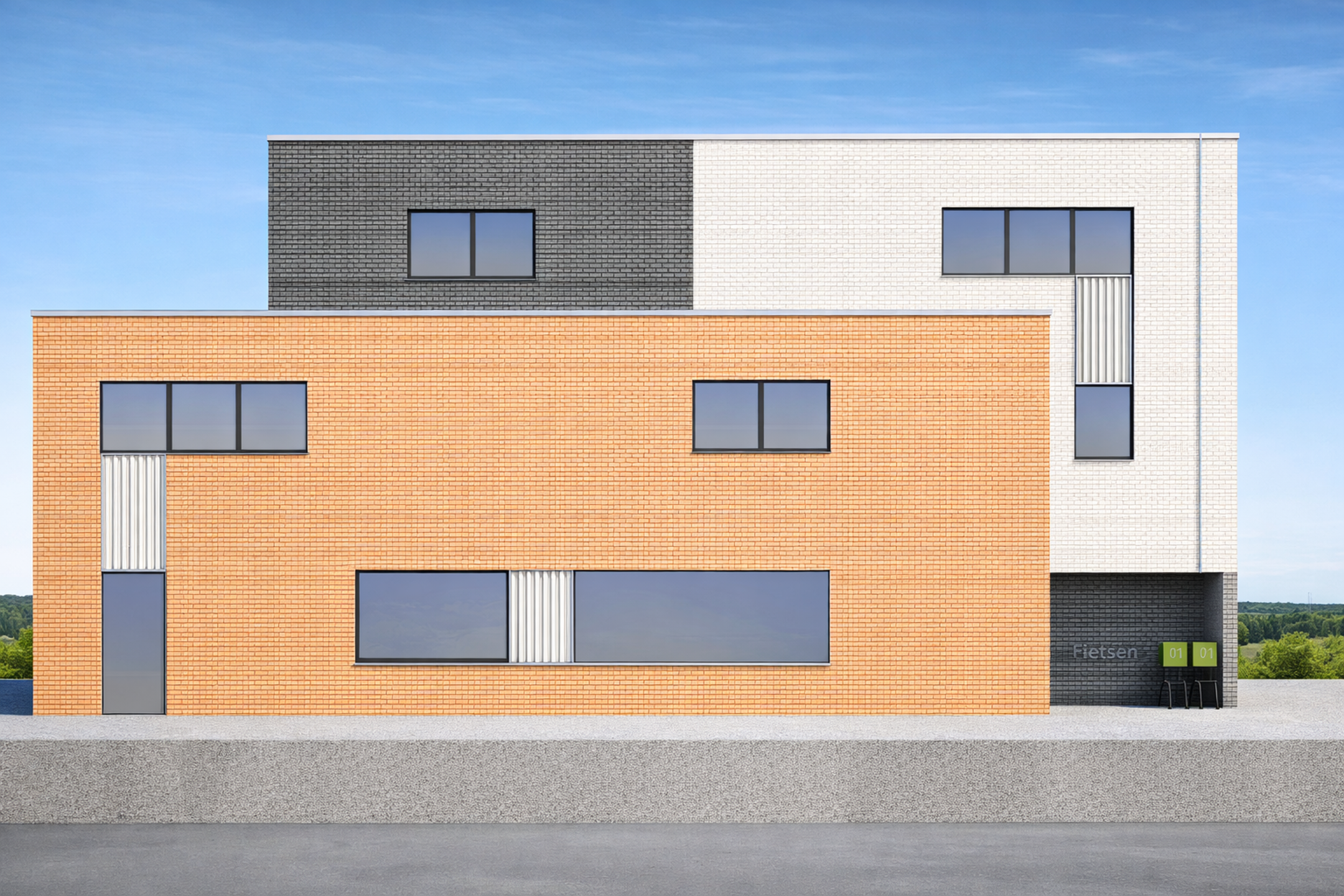 Vergunde projectgrond voor 4 entiteiten te koop! - foto 2