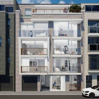 Te midden het commerciële centrum, en op wandelafstand van de Zeedijk van Wenduine bevinden zich deze magnifieke nieuwbouwresidentie “Res. Gamay”. Het nieuwbouwproject kenmerkt zich door de moderne architectuur, duurzame materialen en ideale locatie voor zowel de vaste bewoner alsook tweede verblijvers.<br /><br />We betreden het appartement via de inkomhall voorzien van vestiaireruimte en gastentoilet. Via de inkomhall krijgen we toegang tot de 2 ruime volwaardige slaapkamers en 1 badkamer. Doorlopend begeven we ons tot de zéér ruime, lichtrijke leefruimte met open, volledig geïnstalleerde keuken met aansluitend een berging, eethoek en living. Vooraan het appartement bevindt zich een ruim terras van 5 m². <br /><br /><strong><u>Extra troeven:</u></strong>
<ul>
<li>Toplocatie;</li>
<li>Moderne architectuur;</li>
<li>Hoogwaardige, kwalitatieve afwerking;</li>
<li>E-PEIL vanaf E2 (100% korting kadastraal inkomen gedurende 5 jaar);</li>
<li>Kleinschalige residentie.</li>
</ul>
Wil je dit unieke project ontdekken? Aarzel niet en contacteer ons via 050/69.02.03 voor een afspraak of meer informatie!