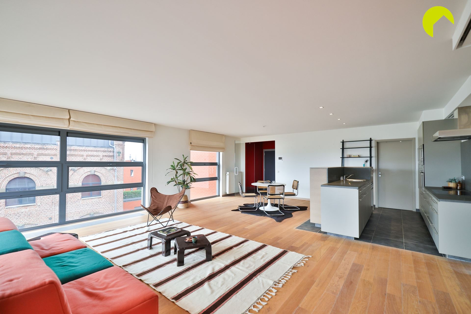 Instapklaar dakappartement met 2 ruime slaapkamers en panoramisch uitzicht in Boom! - foto 5