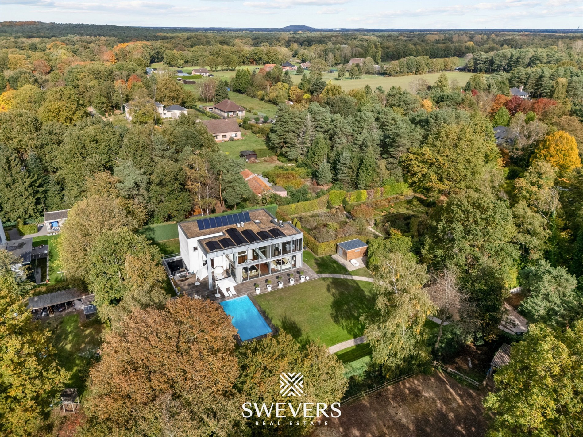 Exclusieve villa ( 618 m2 ) op een droomlocatie ( 28a 13ca ) in de residentiële bloemenwijk van Bolderberg - foto 2