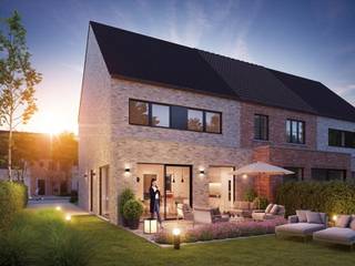 Op zoek naar een hedendaagse woning op een rustige, groene locatie met vlotte verbindingen? Ontdek dit nieuwbouwproject in Hoeilaart. Hier worden binnenkort vier halfopen en vier gesloten woningen gebouwd, gelegen aan een nieuw aan te leggen doodlopende straat — een veilige en kindvriendelijke omgeving waar rust en privacy centraal staan.<br />Elke woning in dit project wordt ontworpen met het oog op comfort, duurzaamheid en energiezuinigheid. Ze worden gebouwd volgens de strengste energienormen en standaard afgewerkt met een volledig ingerichte keuken, badkamer en toiletten, CV met warmtepomp, vloerverwarming op het gelijkvloers en in de badkamer, hoogwaardige isolatie, zonnepanelen en driedubbele beglazing. Bovendien wordt elke woning volledig op maat van de koper gerealiseerd: jij bepaalt zelf de bouwstijl, de indeling en de materialen.<br />De woningen bevinden zich in een aangename buurt, omgeven door groen en met het Zoniënwoud vlakbij. Tegelijk geniet je van een uitstekende bereikbaarheid en bevinden alle voorzieningen zich op korte afstand. Het openbaar vervoer is vlot bereikbaar dankzij een bushalte op wandelafstand en het station van Hoeilaart op slechts één kilometer. Wie zich met de wagen verplaatst, bereikt de Brusselse ring op slechts drie kilometer.