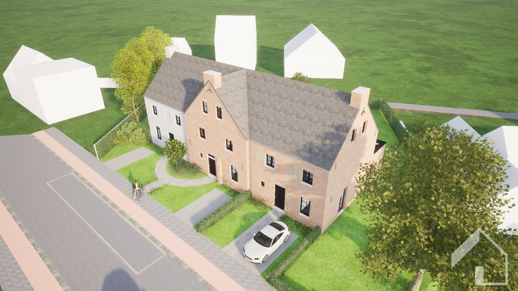 3 volledig afgewerkte nieuwbouwwoningen nabij centrum van Broechem - foto 5