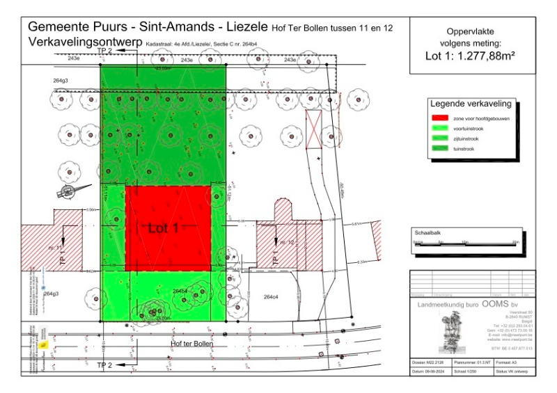 Bouwgrond voor open bebouwing op perceel van 1277m² - photo 4