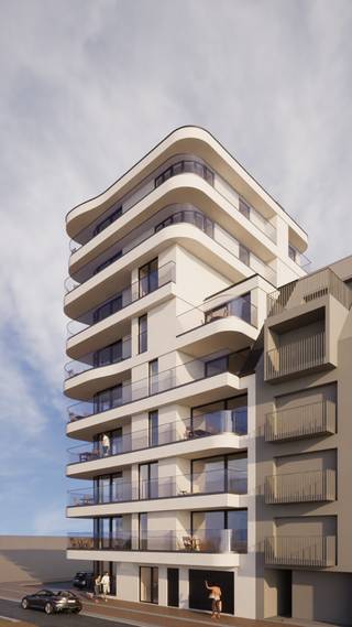 Residentie Dunes zal gebouwd worden op de hoek van de Leopoldlaan en Vlaanderenstraat. In dit gebouw komen appartementen met 1, 2 of 3 slaapkamers steeds voorzien van mooie zonneterrassen. De appartementen hebben zijdelings zicht op zee en/of open zicht op beschermd duinengebied en hinterland. Een uniek toparchitectuur op een topligging. Parking mogelijk in gebouw. Gemeenschappelijke fietsenberging voorzien.