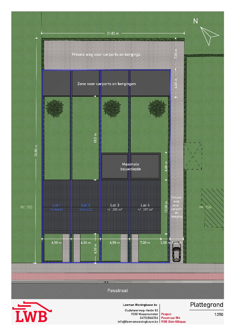 Landelijk gelegen bouwgrond voor gesloten bebouwing - foto 2