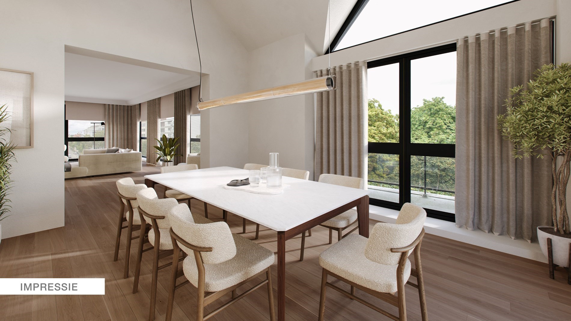 Ideaal gelegen luxe penthouse van 253m2 met ruim terras te Hasselt centrum. - foto 3
