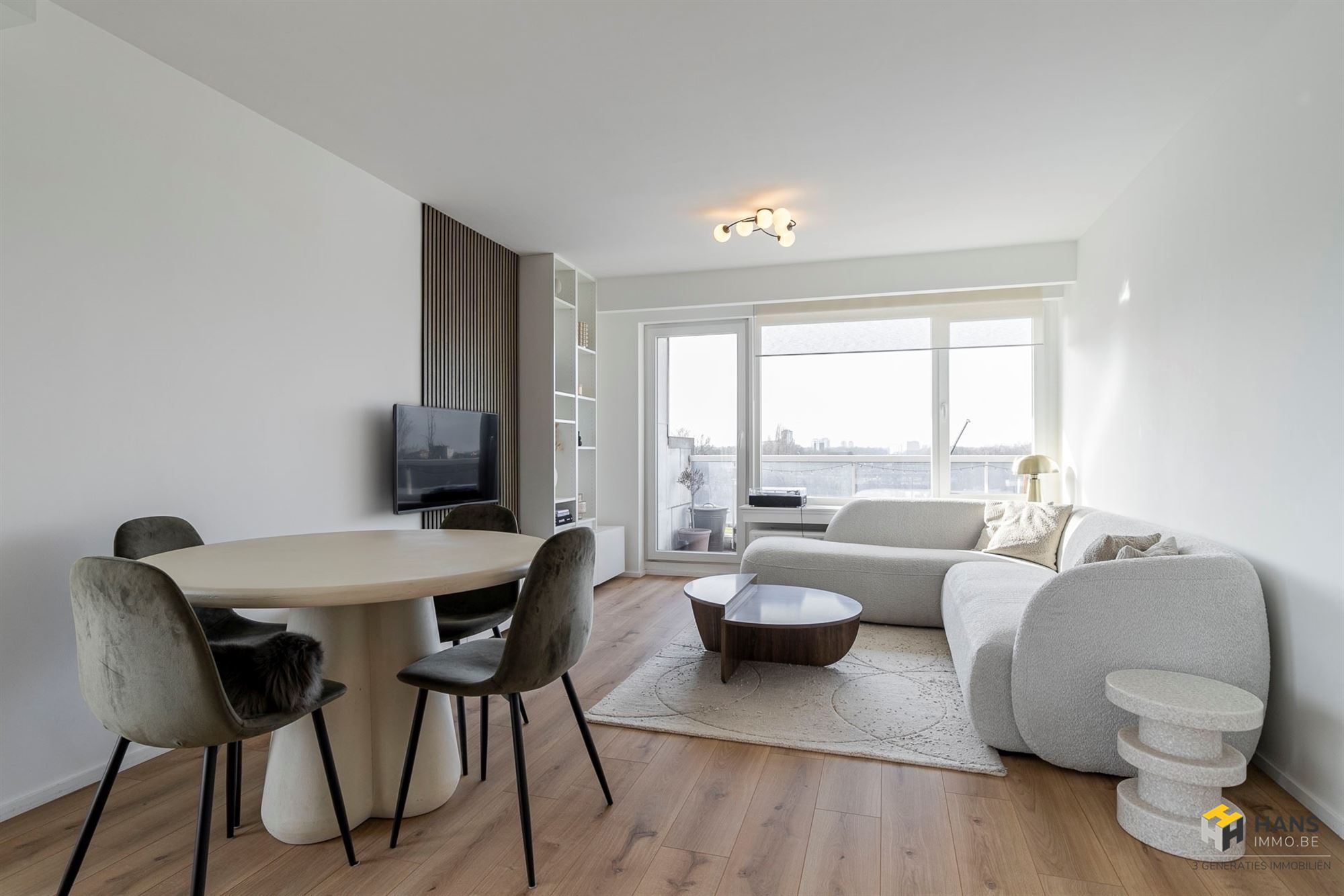 Gerenoveerd appartement (77 m²) in Antwerpen met 2 slaapkamers en 2 terrassen met zicht op het Rivierenhof - foto 4