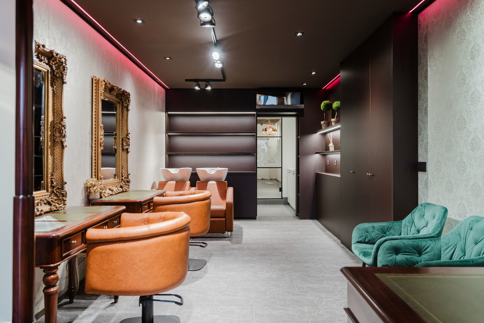 Volledig ingericht kapsalon - foto 2