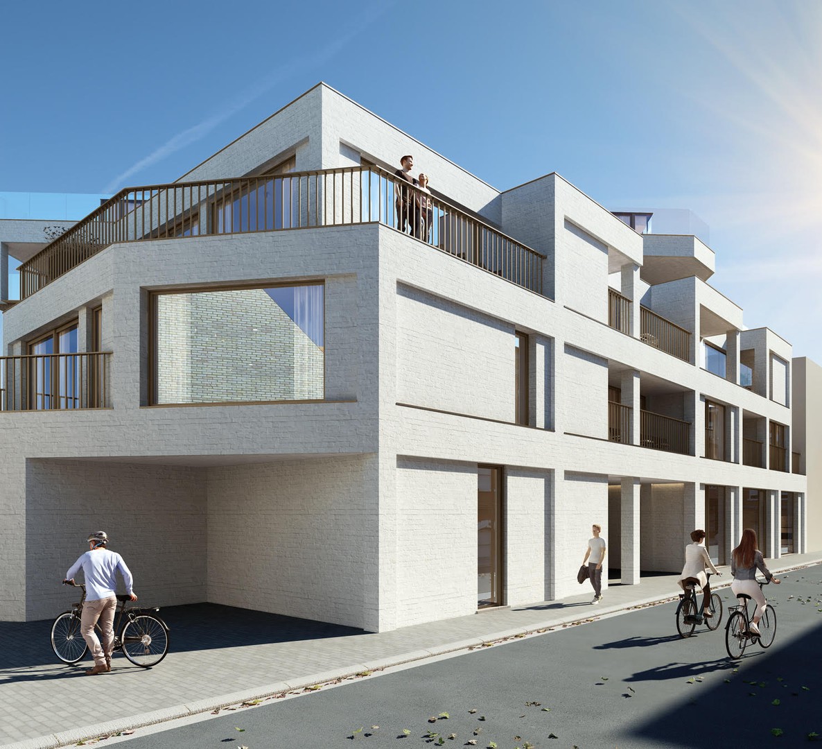 Nieuwbouwappartement met EPC A en terras in Wetteren te koop - foto 5