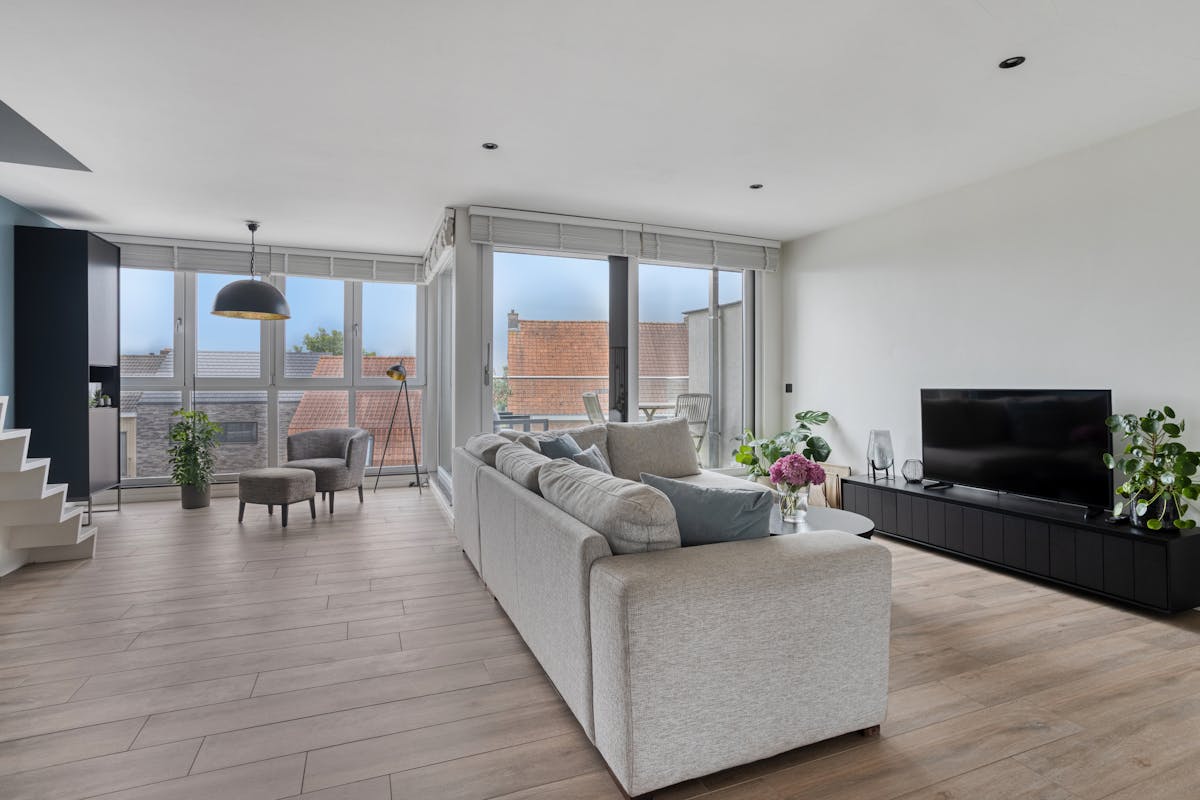 Instapklare, lichtrijke duplex te koop in hartje Aalter - foto 1