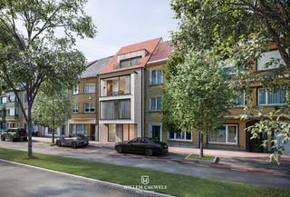 Op de eerste verdieping van Residentie "Babette" in de Bondgenotenlaan 16 te Heist-aan-Zee bevindt zich dit aangenaam 2 slaapkamer appartement dat ruimte, licht en comfort samenbrengt. <br /><br />Indeling: inkomhal met gastentoilet, aangename woonkamer die gekenmerkt wordt door een grote raampartij die niet alleen voor een overvloed aan natuurlijk licht zorgt, maar ook een aangenaam gevoel van openheid creëert. De Bondgenotenlaan is een brede laan, wat bijdraagt aan het open en aangename woongevoel. Er is een open moderne keuken met alle comfort en met toegang tot een afzonderlijke berging waar er plaats is voor een was- en droogmachine. <br />Achteraan zijn er 2 slaapkamers aanwezig alsook een badkamer met inloopdouche. Via de masterbedroom is er toegang tot het zuidwest gerichte terras, waar u de hele namiddag en avond van de zon kunt genieten.<br /><br />Dankzij de hedendaagse architectuur, de kwalitatieve afwerking en de nieuwste energienormen biedt dit appartement een duurzame woonkwaliteit op een centrale locatie, op wandelafstand van winkels, restaurants, het station en de zee.<br /><br />Meer informatie over dit mooie project? Contacteer ons op het nummer 050/89.27.70