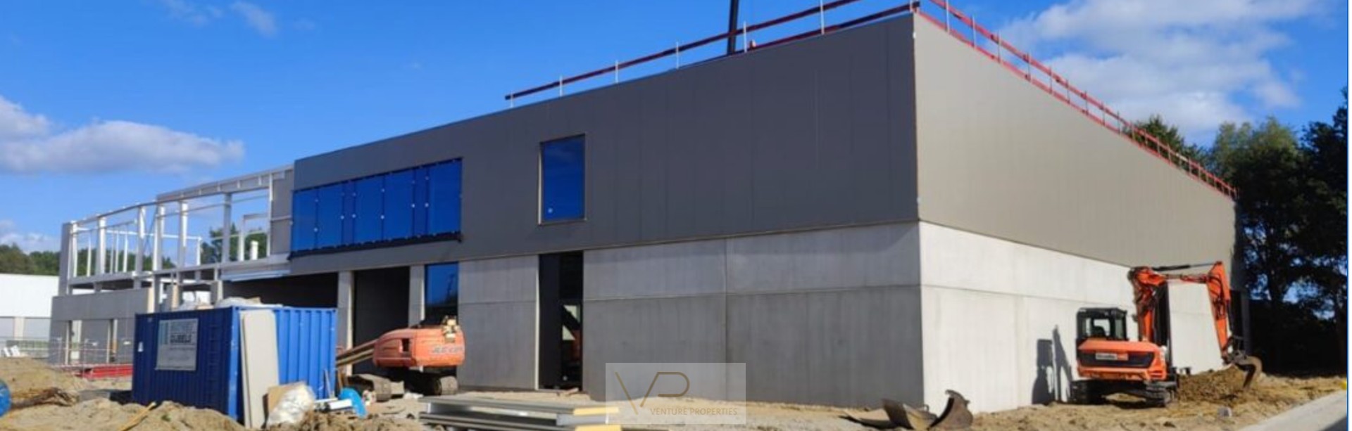 Nieuwbouw KMO-unit van 288 m² met 4 parkeerplaatsen - foto 1