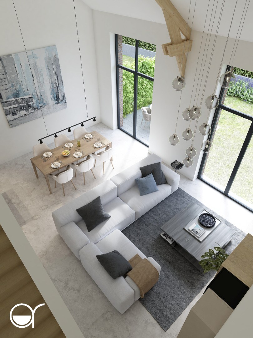 Modern huis met 2 slaapkamers, vide en speel- of leeshoek – Nieuwbouwproject Ernest, Oudenaarde - foto 5