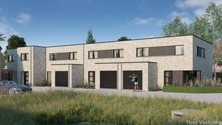 <p>Nog 7 energiezuinige woningen.<br /><br />Prijzen vanaf 317.000€ (excl. kosten) - 362.000€ (excl. kosten). Grond oppervlakte vanaf 139m2 - 364m2. <br /><br />Nog keuze uit halfopen tot gesloten bebouwing met 2 bouwlagen.<br /><br />Bepaal zelf de finishing touch van jouw droomhuis, met inspraak in de afwerking.<br /><br />Ervaar de mogelijkheden in onze modelwoning, beschikbaar na afspraak.<br /><br />Meer informatie? <br />Info@yess-vastgoed.be - 050 / 33 59 03</p>