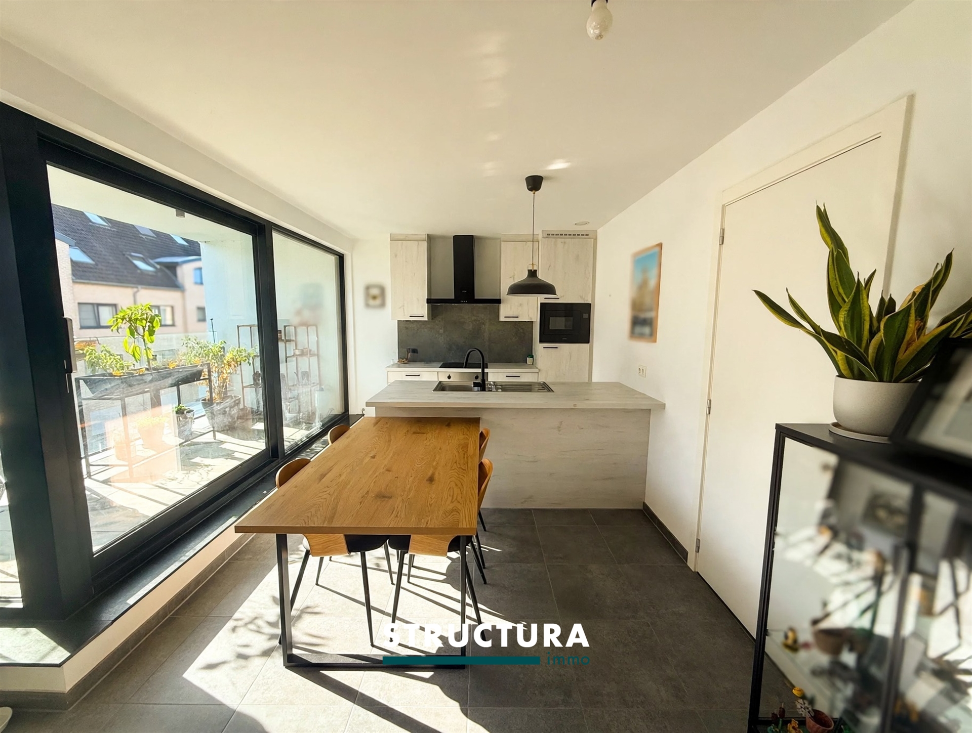 Appartement avec 1 chambre et terras - photo 4
